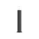 Borne extérieure cylindrique noire TURA XL 600MM 12W 3000K 950Lm IP65