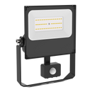 Projecteur extérieur noir MIRA 186mm 3000K 50W 120° Détection PIR