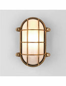 Applique exterieure ovale en laiton THURSO E27 42W max IP44