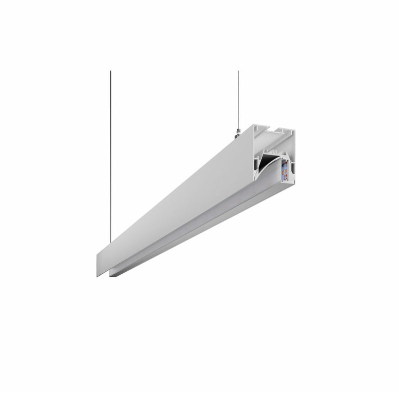 Linéaire blanc URBAN ASYMETRIQUE DE 1410mm 31W -230Vac-4000K