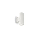 Applique exterieure blanche BASE GU10 max 2 X 28W 4000K 430lm IP44