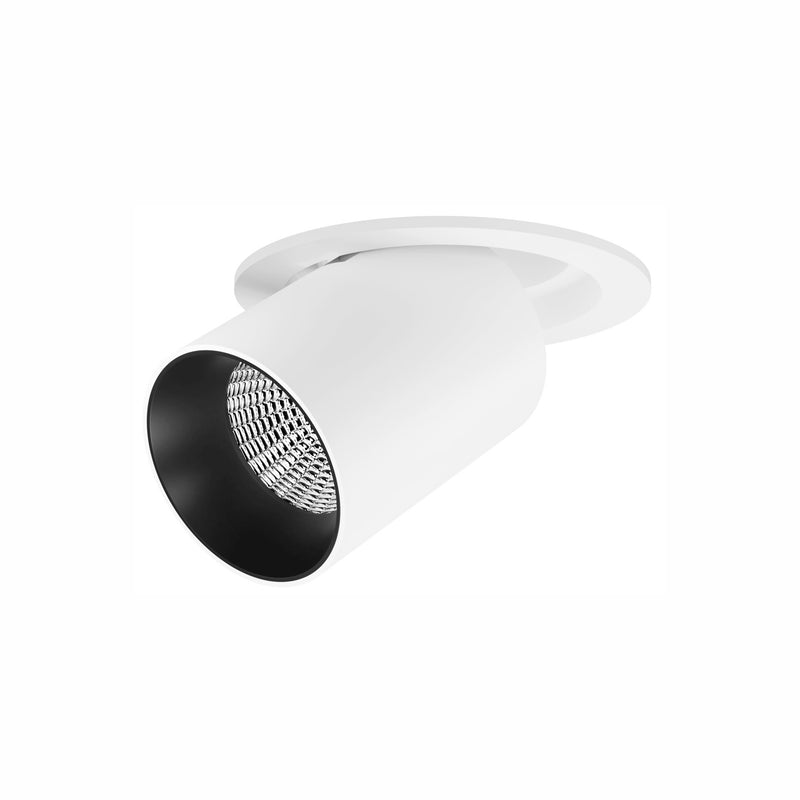 Spot encastré blanc et noir OXO 12W CCT 2700/3000/4000°K 1260Lm