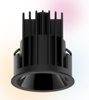 Spot noir LUCAS 83MM 14W 4000K 1300Lm 40° ON/OFF