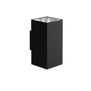 Applique SUNSET noire 2X8W rectangulaire switch 2.700K-3.200K-4000K