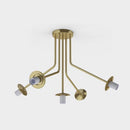 Suspension PARMA 5L Or sans Verrine