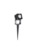 Spot à piquer ZAS CARRÉ NOIR 7W 220-240V 40° 3.000K 450Lm IP65