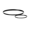 Suspension Wave Round C/S SOP 32300 lm 360 W 930 D4900 mm FO IP20 black
