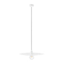 Suspension blanche PLAT 15W E27