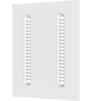 Panneau SINTRA 595mm Blanc RAL9016  4000K 26W Grille Noire sans driver