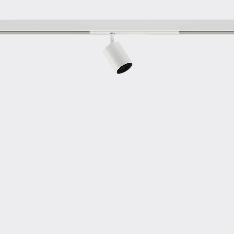 Spot sur Rail 48V Nanoperfetto 7,3W 2700K 14° Noir