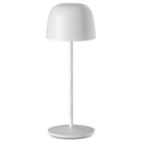 Lampe de table sans fil LED blanc chaud dimmable SOPHIA H20cm, Blanc