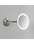 Miroir éclairant grossissant chrome poli MASCALI 1 X 5,3 W 2700K IP44