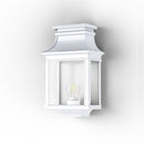 Applique LOUIS PHILIPPE I en aluminium blanche IP44nche 75W E27