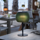 Lampe de table solaire vert olive LOLIE 2700K 200lm