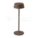 Lampe de table rechargeable CORTEN 2W 3000°K 200Lm IP54