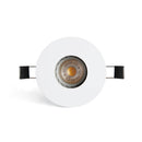 Spot NIVA Pinhole fixe blanc 1 X GU10 IP20