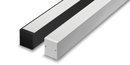 Linéaire blanc 1200mm EVOLINK2 18/27/36W CCT 3000/4000°K 4320Lm max, Connecteurs & kit susp inclus