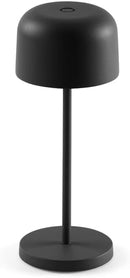 Lampe de table portable noire MAVIS 200 3W tactile 2700K225lm IP54