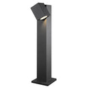 Borne tilt SUEVIS IP54 LED COB 7W 750lm CRI80 3000K 96º 650mm Anthracite