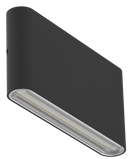 Applique murale extérieure noire BRUME 10W 3000K IP65