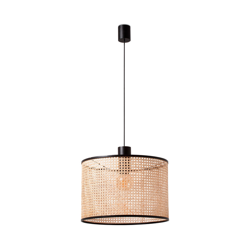 Suspension MAMBO rotin naturel E27 ø450*313ø450