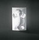 Applique enfants plâtre blanc NOUNOURS