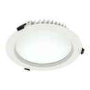 Downlight TERTIA 280mm Blanc RAL9016  3000/3500/4000K 30W 90° prismatique sans  driver