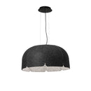 Suspension MUTE GRIS FONCÉ/CLAIRE 24W 4000K
