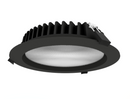 Downlight noir TERTIA 280MM 30W 3000/3500/4000K 90° prismatique sans  driver