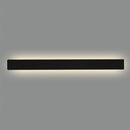 Applique noire FOSCA 140CM 43W 3800lm 2700-3000-4000°K ON/OFF