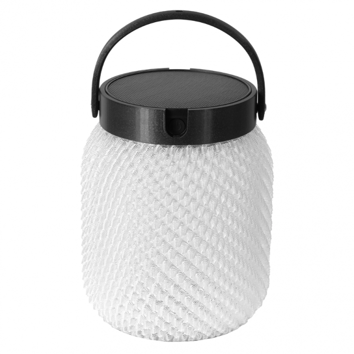 Lampion solaire à suspendre transparent 200lm LOLIE