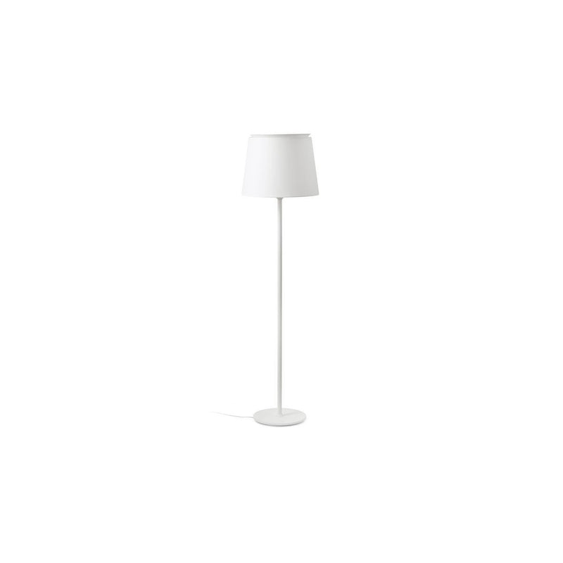 Lampadaire blanc SAVOY 15W LED E27