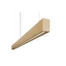 Suspension linéaire bois FOREST DE 1690mm 46W -230Vac-4000K - ON/OFF - DIF.OPAL