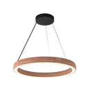 Suspension  Opale MAJOR 671mm bois 3000K 70W ON/OFF