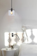 Suspension ILO ILO Ø150mm H130mm en verre E27