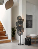 Lampadaire SCREEN 3 Lampes E27 cannage noir