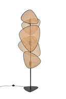 Lampadaire SCREEN 3 Lampes E27 cannage naturel