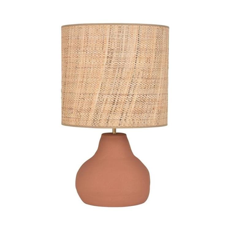 Lampe à poser blanche PORTINATX M H58cm E27