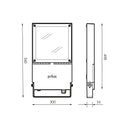 Projecteur NANTES PLAY 108LED 35W 3000°K 5825Lm IP66 DALI - 200.00H