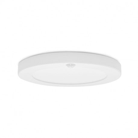 Plafonnier LED blanc Ø230MM 18W CCT 3000/4000/5500K 1800Lm + détecteur PIR