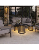 Table basse lumineuse TECKA solaire et rechargeable (Petit modèle)