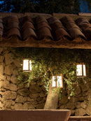 Lanterne solaire TECKA Teck naturel