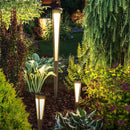 Torche solaire et rechargeable TECKA 120cm Teck vieilli