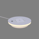 lampe de table à led à intensité variable avec station de recharge qi