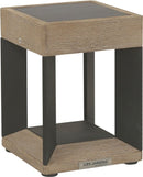 Lanterne solaire de table noire TECKALU 21cm