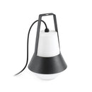 Lampe de jardin portable CAT noire