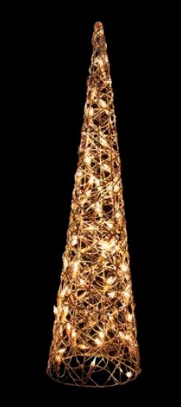 Sapin cône lumineux de Noël - Cône lumineux d'extérieur - Déco Noël