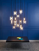 Suspension ILO ILO Ø150mm H170mm en verre E27