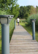 Photo d'ambiance borne de jardin