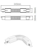 Connecteur flexible de profilé - jonction facile